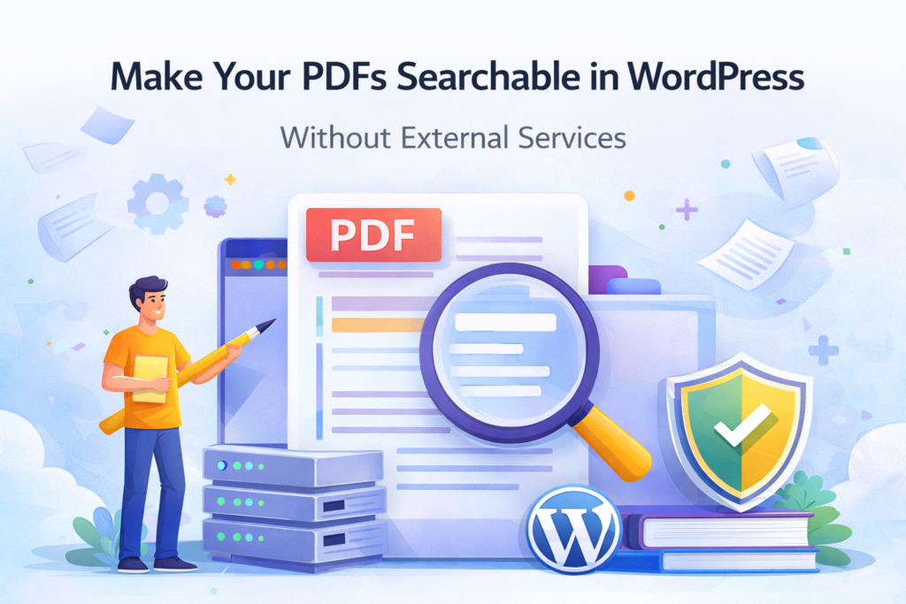 Make Your PDFs Searchable in WordPress