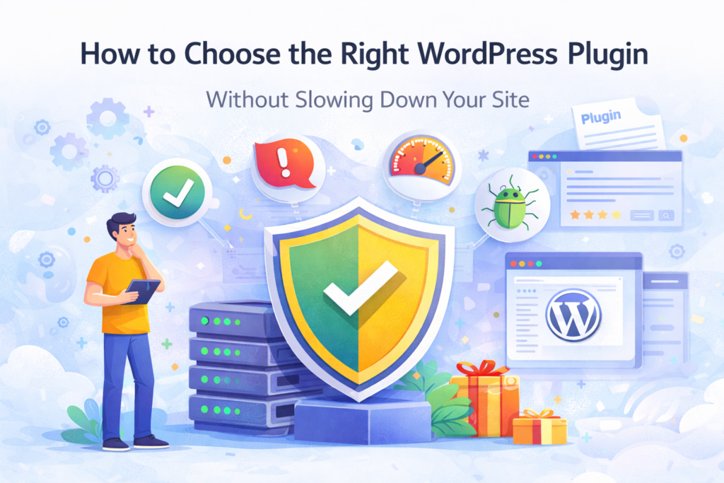 How to Choose the Right WordPress Plugin (Without Slowing Down Your Site)