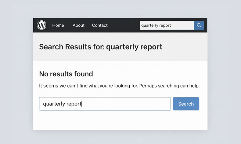 The Problem Nobody Talks About search