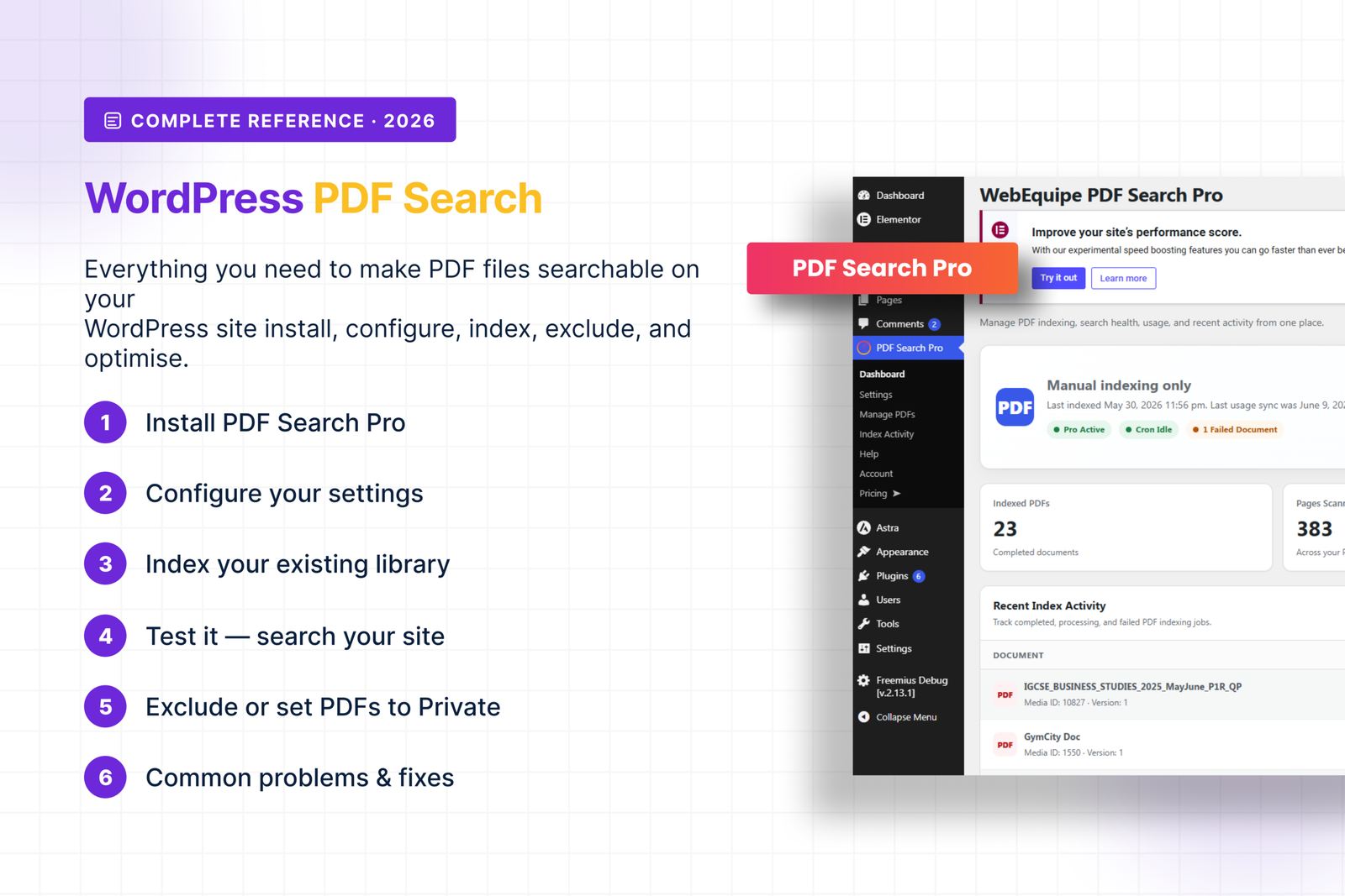 WordPress PDF Search — The Complete Guide (2026)