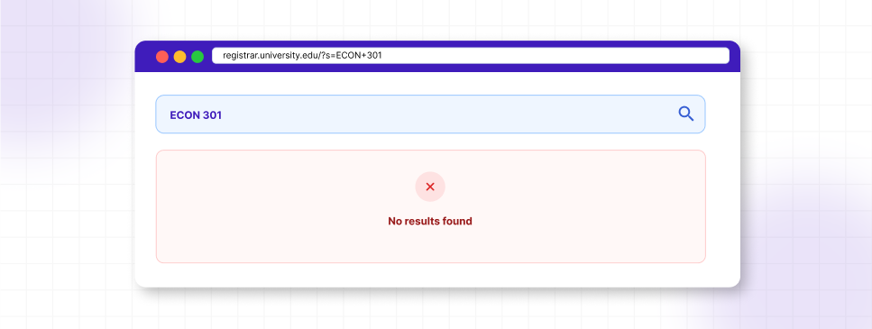 WordPress-PDF-search-showing-no-results-for-ECON-301-before-PDF-indexing