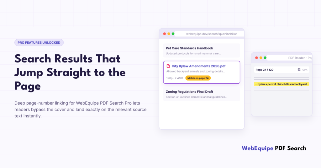 Search Results That Jump Straight to the Page