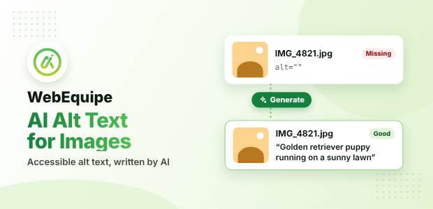 AI Alt Text for Images - Product