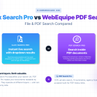 Ajax Search Pro vs WebEquipe PDF Search: File & PDF Search Compared