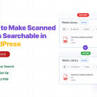 How to Make Scanned PDFs Searchable in WordPress (Using OCR)