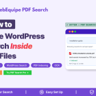 How to Make WordPress Search Inside PDF Files (2026 Guide)